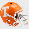 Helmets, Full Size Helmet: Tennessee Volunteers Speed Replica Football Helmet <i>Metallic Orange</i>