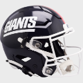 Helmets, Full Size Helmet: New York Giants 1981 to 1999 SpeedFlex Throwback Football Helmet