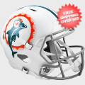 Helmets, Full Size Helmet: Miami Dolphins Speed Replica Football Helmet <i>Tribute</i>