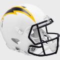 Helmets, Full Size Helmet: Los Angeles Chargers Speed Football Helmet <i>Color Rush Navy</i>