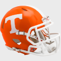 Helmets, Mini Helmets: Tennessee Volunteers NCAA Mini Speed Football Helmet <i>Metallic Orange</i>