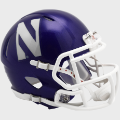 Helmets, Mini Helmets: Northwestern Wildcats NCAA Mini Speed Football Helmet