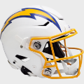 Helmets, Full Size Helmet: Los Angeles Chargers SpeedFlex Football Helmet <i>Color Rush Royal</i>