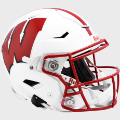 Helmets, Full Size Helmet: Wisconsin Badgers SpeedFlex Football Helmet