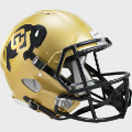 Helmets, Full Size Helmet: Colorado Buffaloes Speed Football Helmet