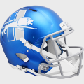 Helmets, Full Size Helmet: Detroit Lions Speed Football Helmet <i>2023 Alternate On-Field</i>