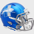 Helmets, Mini Helmets: Detroit Lions NFL Mini Speed Football Helmet <i>2023 Alternate On-Field</i>