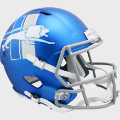 Helmets, Full Size Helmet: Detroit Lions Speed Replica Football Helmet <i>2023 Alternate On-Field</i>