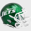 Helmets, Mini Helmets: New York Jets NFL Mini Speed Football Helmet <i>Tribute</i>