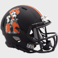 Helmets, Mini Helmets: Oklahoma State Cowboys NCAA Mini Speed Football Helmet <i>Pistol Pete</i>