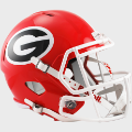 Helmets, Full Size Helmet: Georgia Bulldogs Speed Replica Football Helmet