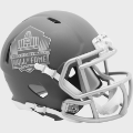 Helmets, Mini Helmets: Hall of Fame NFL Mini Speed Football Helmet <B>SLATE</B>