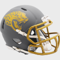 Helmets, Mini Helmets: Jacksonville Jaguars NFL Mini Speed Football Helmet <B>SLATE</B>