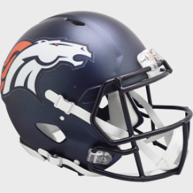 Denver Broncos Speed Football Helmet