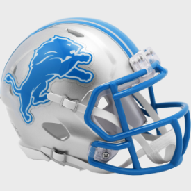 Detroit Lions NFL Mini Speed Football Helmet