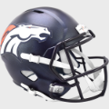 Helmets, Full Size Helmet: Denver Broncos Speed Replica Football Helmet