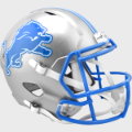 Helmets, Full Size Helmet: Detroit Lions Speed Replica Football Helmet