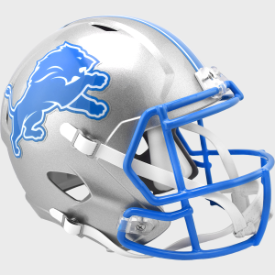 Detroit Lions Speed Replica Football Helmet