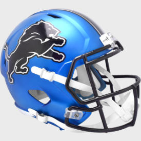 Detroit Lions Speed Replica Football Helmet <i>2024 Alternate On-Field</i>