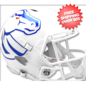 Boise State Broncos Speed Replica Football Helmet <i>White</i>