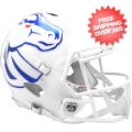 Helmets, Full Size Helmet: Boise State Broncos Speed Football Helmet <i>White</i>
