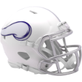 Helmets, Mini Helmets: Minnesota Vikings NFL Mini Speed Football Helmet <i>2024 Alternate On-Field...