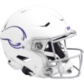 Helmets, Full Size Helmet: Minnesota Vikings SpeedFlex Football Helmet <i>2024 Alternate On-Field</i>