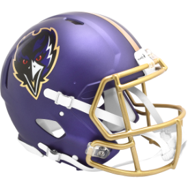 Baltimore Ravens Speed Football Helmet <i>2024 Alternate On-Field</i>