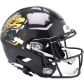 Helmets, Full Size Helmet: Jacksonville Jaguars 1995 to 2012 SpeedFlex Throwback Football Helmet