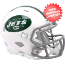 New York Jets NFL Mini Speed Football Helmet <i>2024 NEW</i>