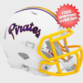 East Carolina Pirates Speed Replica Football Helmet <B>Matte White</B>