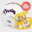 East Carolina Pirates Speed Replica Football Helmet <B>Matte White</B>