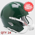 Helmets, Blank Mini Helmets: Bulk Mini Speed Football Helmet SHELL Kelly Green Qty 24