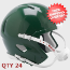 Bulk Mini Speed Football Helmet SHELL Kelly Green Qty 24