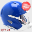 Bulk Mini Speed Football Helmet SHELL Royal Blue Qty 24