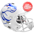 Helmets, Full Size Helmet: Boise State Broncos Speed Replica Football Helmet <i>White</i>