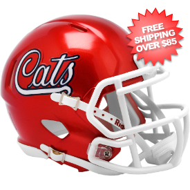 Arizona Wildcats NCAA Mini Speed Football Helmet <B>Script</B>