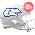 Helmets, Mini Helmets: Kansas Jayhawks NCAA Mini Speed Football Helmet <i>White</i>