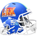 Helmets, Full Size Helmet: Super Bowl 59 Speed Replica Helmet <B>Flat Royal Blue</B>