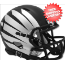 Oregon Ducks NCAA Mini Speed Football Helmet <B>Black w/Wing</B>