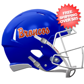 Boise State Broncos NCAA Mini Speed Football Helmet <i>Script</i>