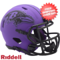 Helmets, Mini Helmets: Baltimore Ravens NFL Mini Speed Football Helmet <B>RAVE</B>