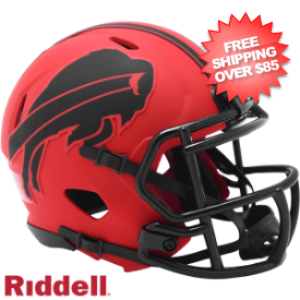 Buffalo Bills NFL Mini Speed Football Helmet <B>RAVE</B>