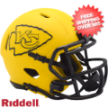 Helmets, Mini Helmets: Kansas City Chiefs NFL Mini Speed Football Helmet <B>RAVE</B>