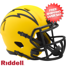 Los Angeles Chargers NFL Mini Speed Football Helmet <B>RAVE</B>