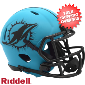 Miami Dolphins NFL Mini Speed Football Helmet <B>RAVE</B>