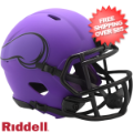 Helmets, Mini Helmets: Minnesota Vikings NFL Mini Speed Football Helmet <B>RAVE</B>