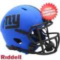 Helmets, Mini Helmets: New York Giants NFL Mini Speed Football Helmet <B>RAVE</B>