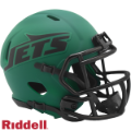 Helmets, Mini Helmets: New York Jets NFL Mini Speed Football Helmet <B>RAVE</B>