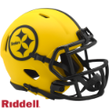 Helmets, Mini Helmets: Pittsburgh Steelers NFL Mini Speed Football Helmet <B>RAVE</B>